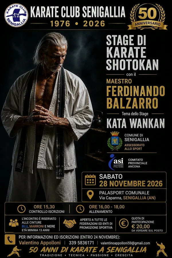 Stage con Maestro Ferdinando Balzarro - Kata Sochin