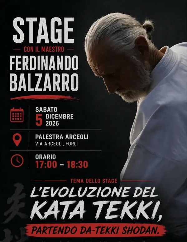 Stage con Maestro Ferdinando Balzarro - Kata Sochin